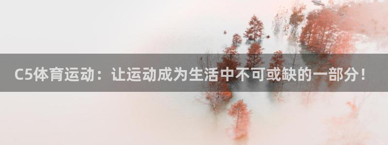 球王会体育：C5体育运动：让运动成为生活中不可或缺的一部分！